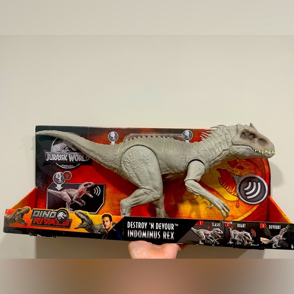 Jurassic Park Destroy N Devour Indominus Rex. Brand New in box - Picture 1 of 2